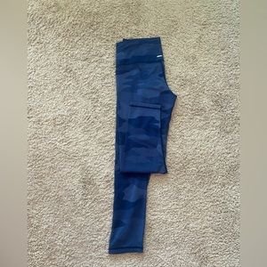 Aerie Blue Camo Leggings